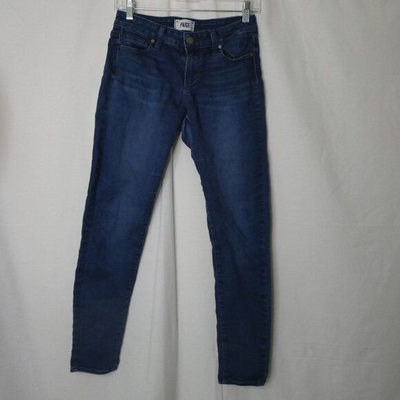 PAIGE Paula Verdugo Ankle Skinny Jeans Size 27 EUC - Picture 1 of 8